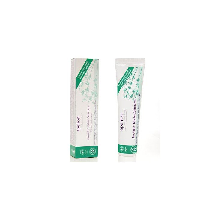 APEIRON APEIRON Pasta do zębów z 24 ziół ajurwedyjskich wegańska bez fluoru 75 ml