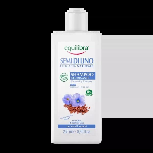 EQUILIBRA Equilibra Szampon rozświetlający z lnem 250 ml — Inhaltsstoffe i ocena