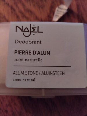 LABORATOIRE NAJJAR NAJEL Naturalny dezodorant ałunowy w kostce 90 g — Inhaltsstoffe i ocena