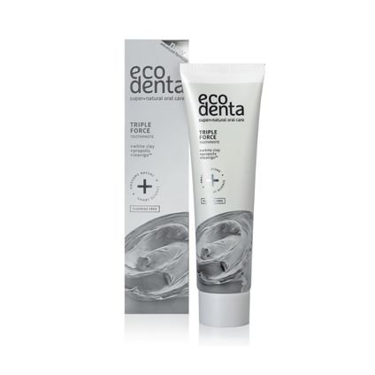 Ecodenta Ecodenta Pasta do zębów o potrójnym działaniu — Inhaltsstoffe i ocena