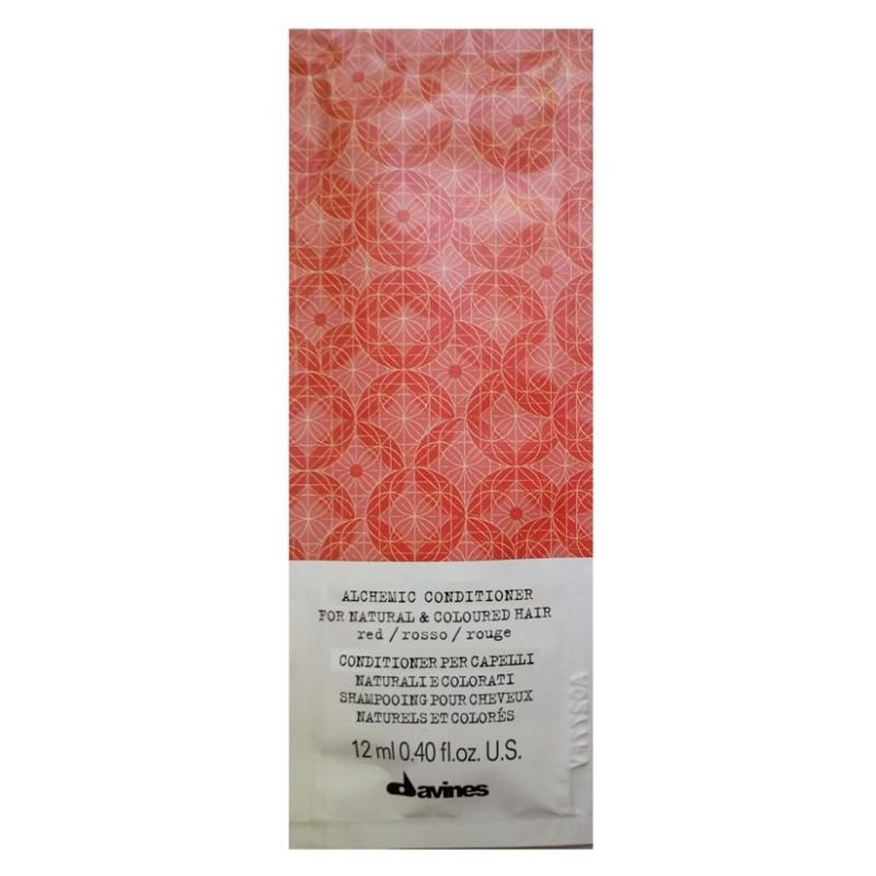 Davines Davines Alchemic Red - odżywka koloryzująca do włosów w odcieniach czerwieni lub mahoniu 12 ml — Inhaltsstoffe i ocena