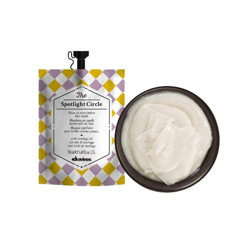 Davines Davines THE SPOTLIGHT CIRCLE - Maska, która nadaje włosom niezwykły blask 50 ml
