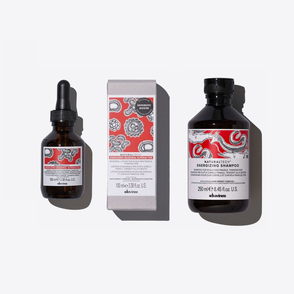 Davines Davines Energizing zestaw regenerujący sezonowe wypadanie włosów — Inhaltsstoffe und Bewertung