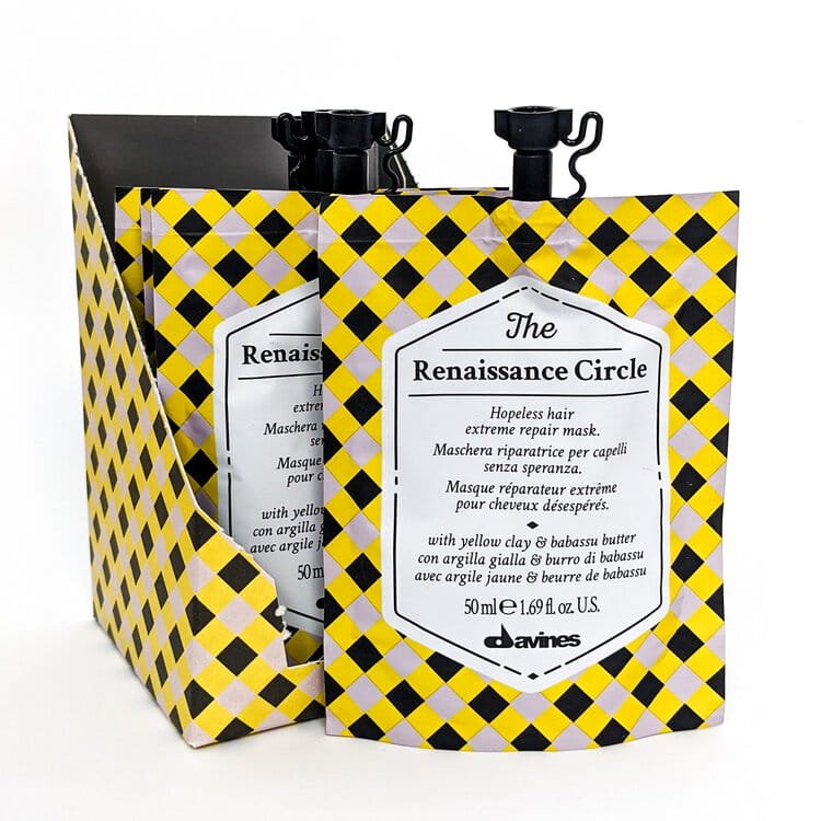 Davines Davines THE RENAISSANCE CIRCLE - regenerierend Haarmaske 6 x 50 ml — Inhaltsstoffe i ocena