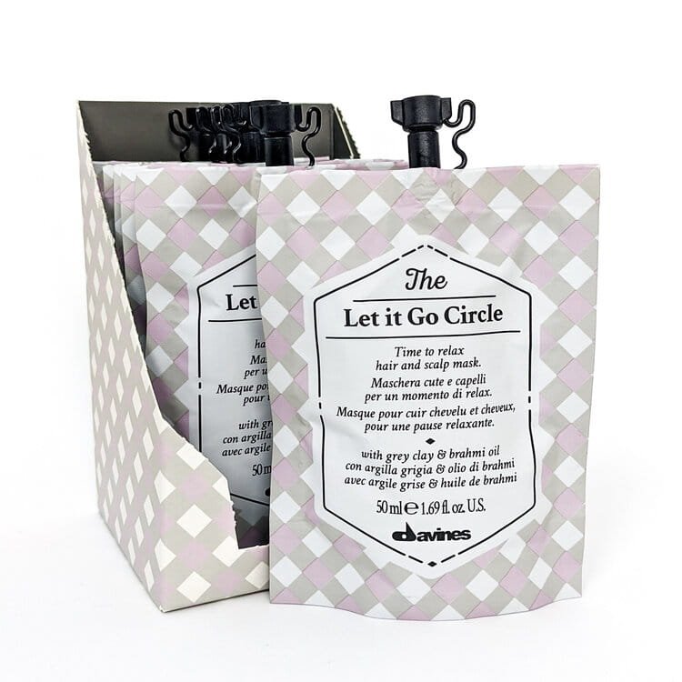 Davines Davines The Let It Go Circle - Odstresowująca maska do włosów 6 x 50 ml