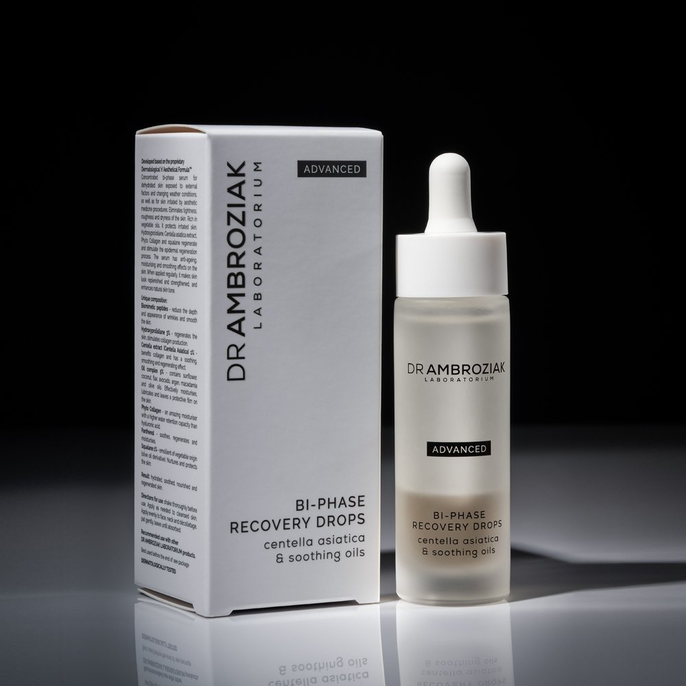 DR AMBROZIAK Dr Ambroziak Bi-Phase Recovery Drops Dwufazowe serum regenerujące 30ml — Inhaltsstoffe i ocena