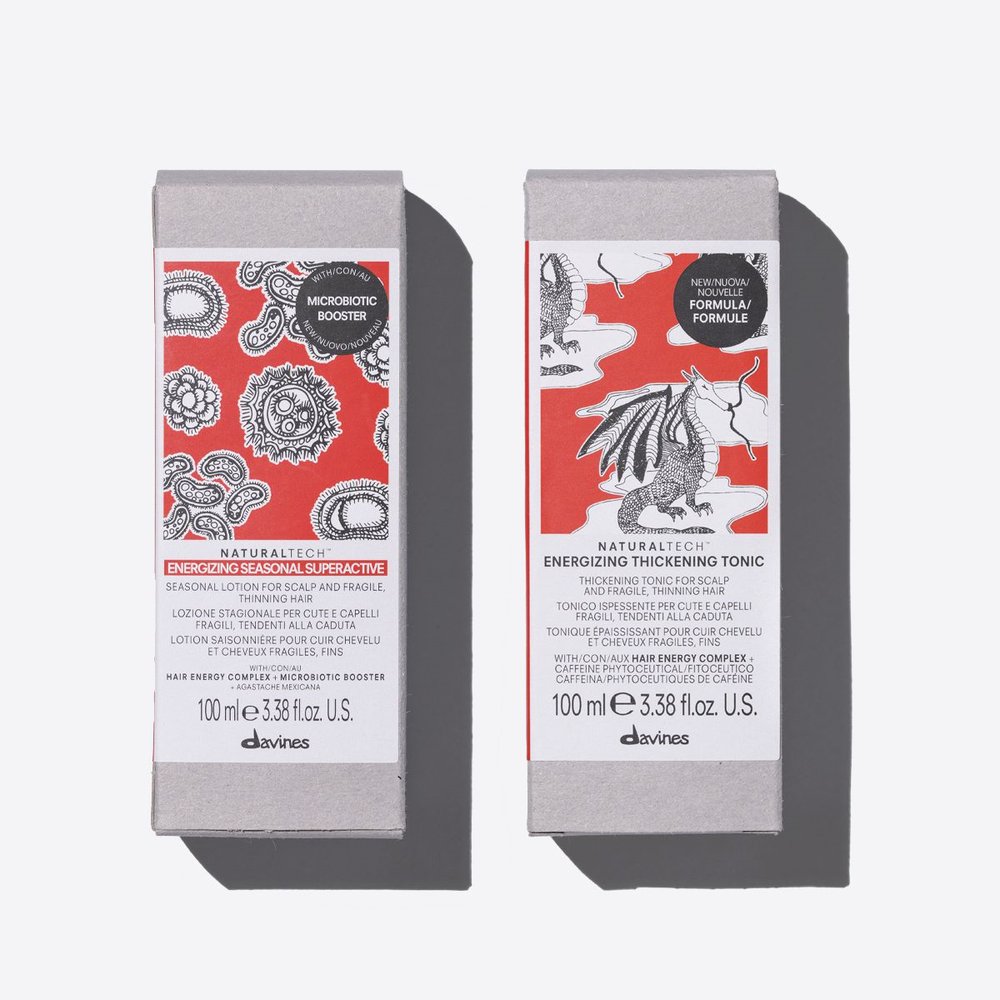 Davines Davines Energizing zestaw - regenerujący lotion przeciwdziałający utracie włosów, pogrubiający tonik do osłabionej skóry głowy — Inhaltsstoffe i ocena