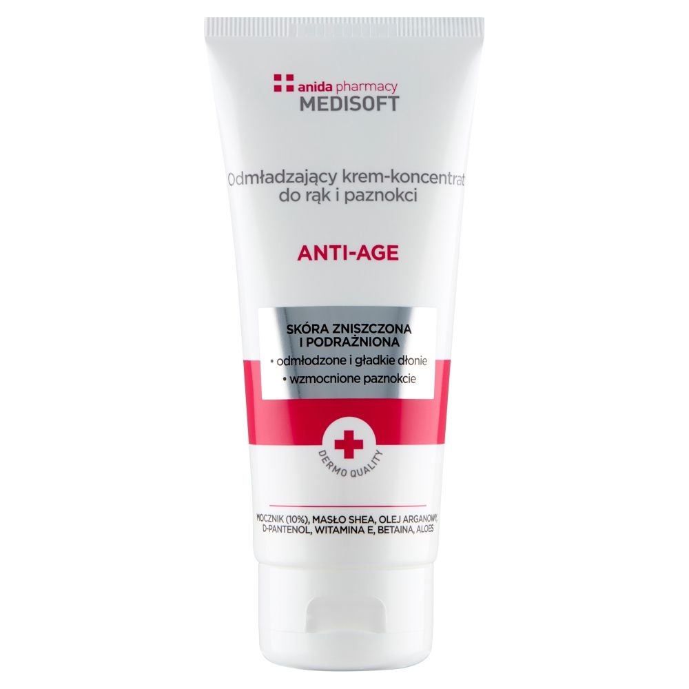 ANIDA Anida Anti-Age, krem-koncentrat do rąk i paznokci, 100 ml — Inhaltsstoffe i ocena
