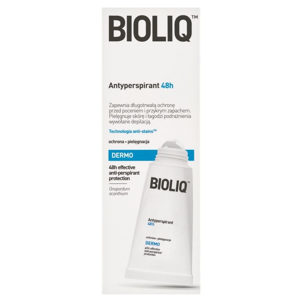 Bioliq Bioliq Dermo, Antitranspirant 48h, roll-on, 50 ml