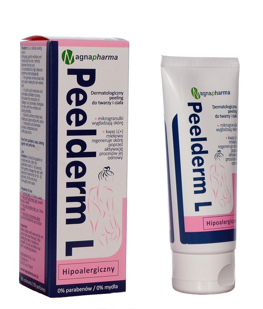 Nieznana Peelderm L, peeling dermatologiczny do twarzy i ciała, 100 ml