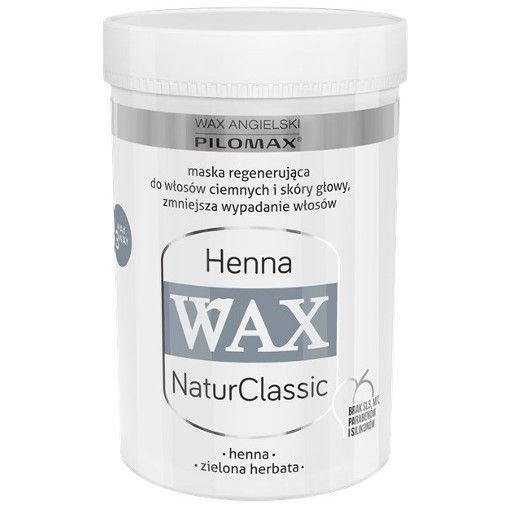 WAX ang Pilomax WAX ang PILOMAX NaturClassic Wax Henna, maska do włosów zniszczonych i ciemnych, 480 ml — Inhaltsstoffe i ocena