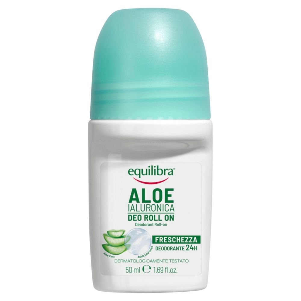 Nieznana Equilibra, Aloesowy dezodorant w kulce z kwasem hialuronowym, 50 ml — Inhaltsstoffe i ocena