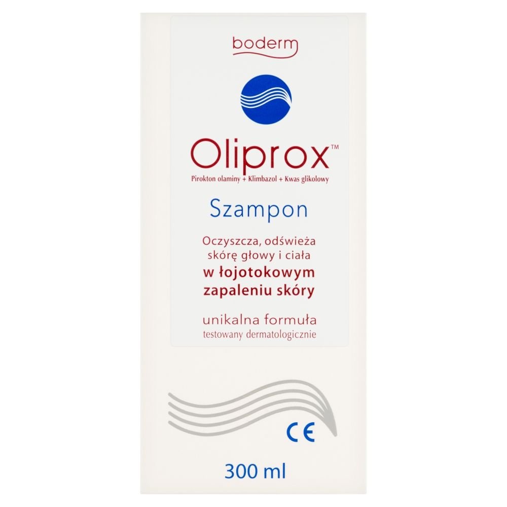 Nieznana Oliprox, szampon oczyszczający w łojotokowym zapaleniu skóry, 300 ml