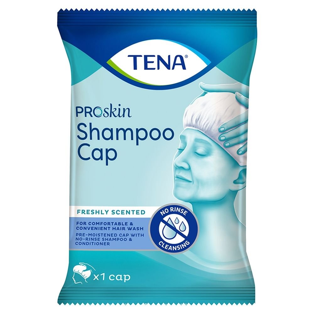 TENA Shampoo Cap, czepek do mycia włosów, 1 szt. — Inhaltsstoffe i ocena