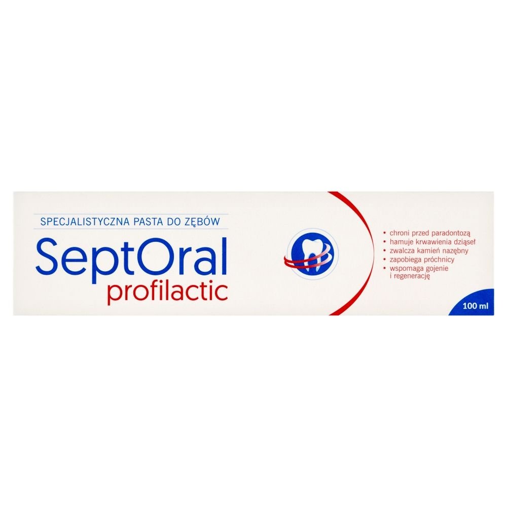 SeptOral profilactic, specjalistyczna pasta do zębów, 100 ml — Inhaltsstoffe i ocena