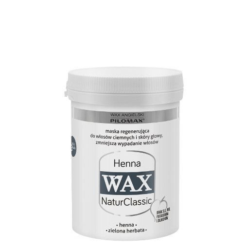 WAX ang Pilomax WAX ang PILOMAX NaturClassic Wax Henna, maska do włosów zniszczonych i ciemnych, 240 ml — Inhaltsstoffe i ocena