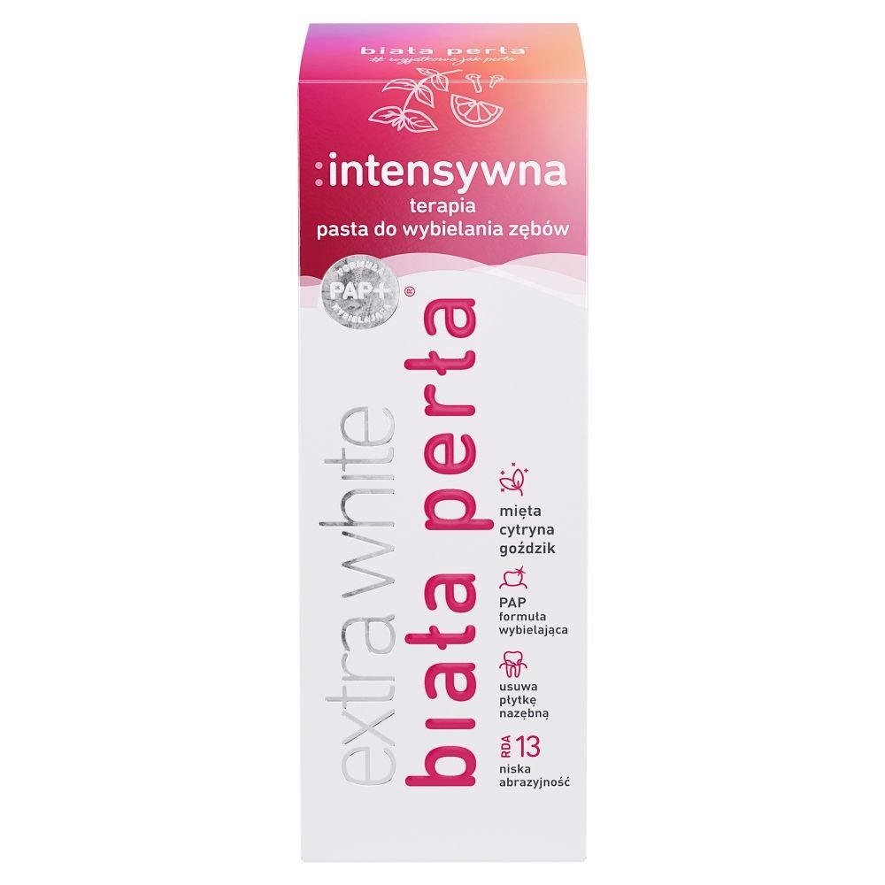 Nieznana Biała Perła, Intensywna Terapia, pasta do zębów, 75 ml