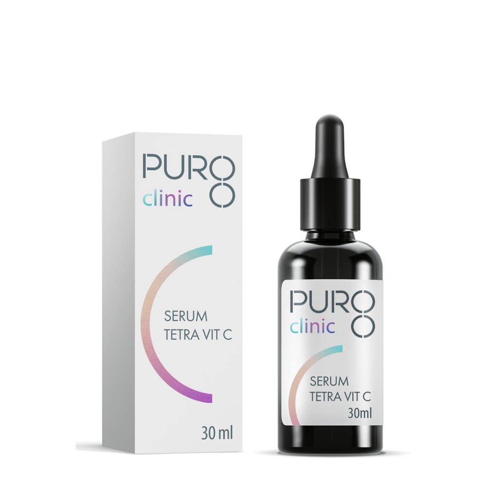 Nieznana PUROO clinic Serum Tetra Vit. C, 30 ml