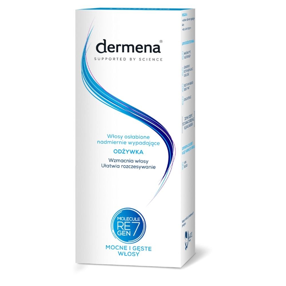 DERMENA Dermena Hair Care, odżywka do włosów wzmacniająca i ułatwiająca rozczesywanie, 200 ml — Inhaltsstoffe i ocena