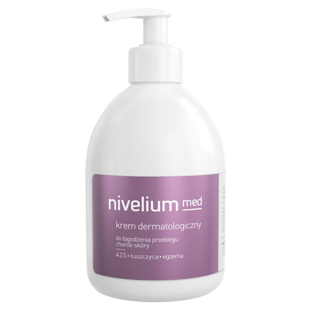 NIVELIUM Nivelium med, krem dermatologiczny do łagodzenia przebiegu chorób skóry, 450 ml — Inhaltsstoffe i ocena