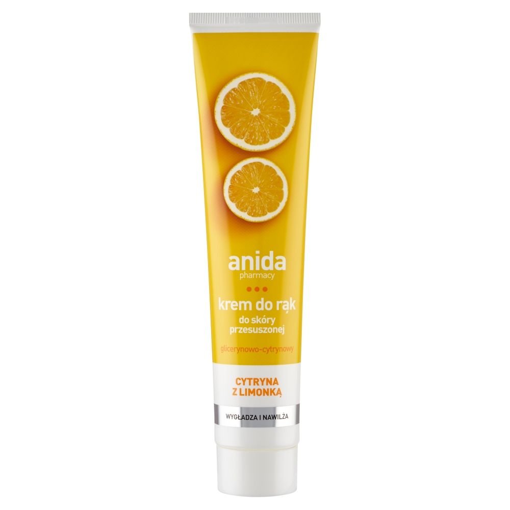 Nieznana Anida, krem do rąk, glicerynowo-cytrynowy z limonką, 125 ml — Inhaltsstoffe i ocena