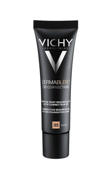 VICHY Vichy Dermablend 3D, podkład wyrównujący powierzchnię skóry, 35 Sand, 30 ml — Inhaltsstoffe i ocena
