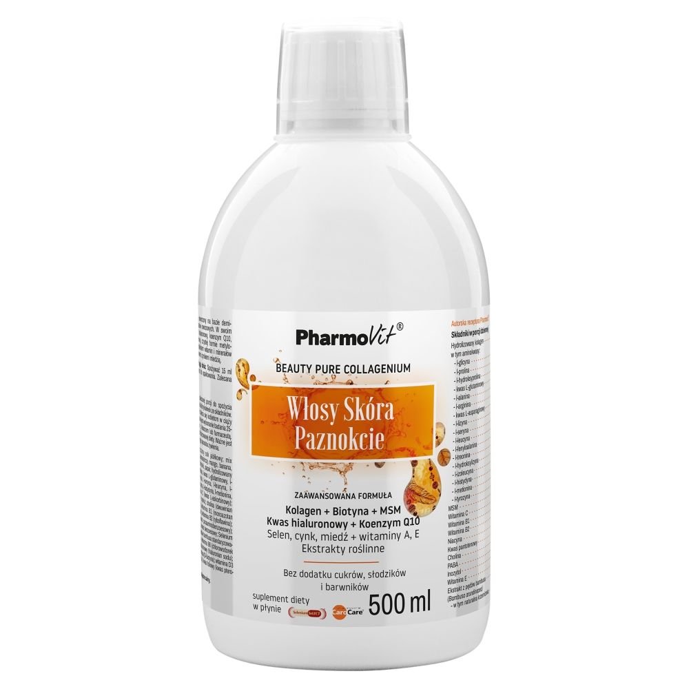 PharmoVit Pharmovit Wlosy Skora Paznokcie, plyn, 500 ml — Inhaltsstoffe i ocena