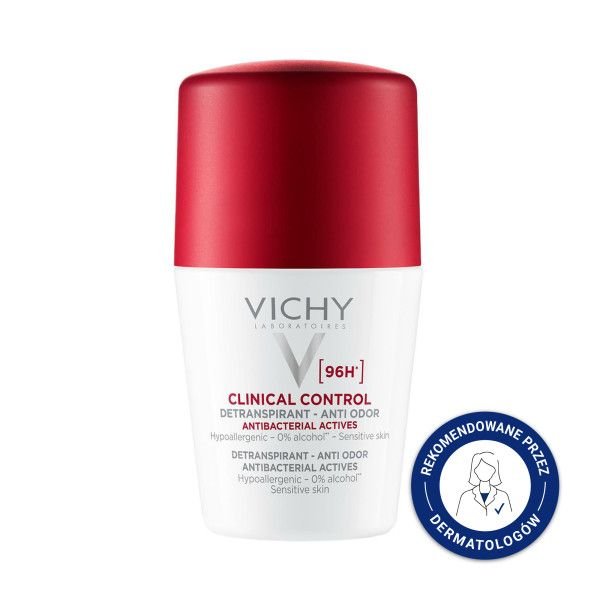 VICHY Vichy Clinical Control, Deodorant, roll-on, 96 h, 50 ml — Inhaltsstoffe i ocena