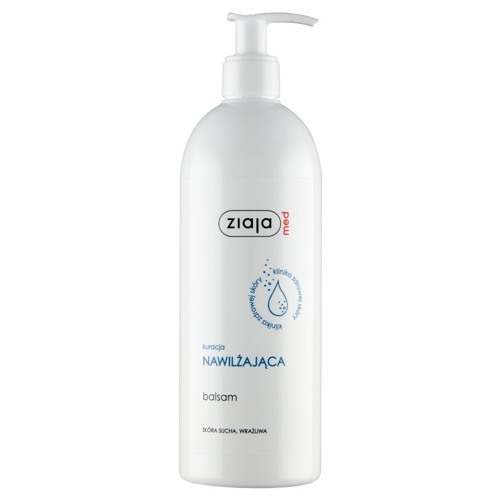 ZIAJA Ziaja Med Nawilżajążca, balsam  do ciała, 500 ml — Inhaltsstoffe i ocena