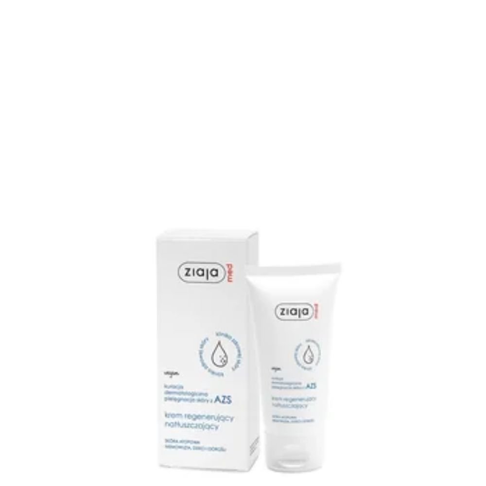 ZIAJA Ziaja Med Kuracja Dermatologiczna do skóry z AZS, krem regenerująco-natłuszczający, 50 ml