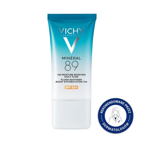 VICHY Vichy Mineral 89, krem,fluid,niewid.,nawilz.72h,SPF50+,50ml