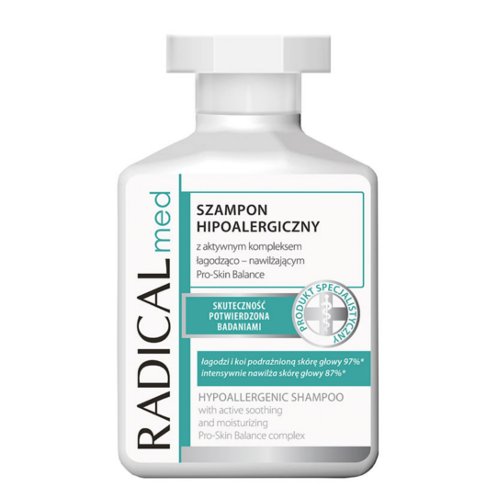 RADICAL Radical Med, szampon hipoalergiczny, 300 ml — Inhaltsstoffe i ocena