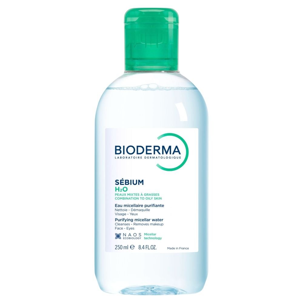 BIODERMA Bioderma Sebium H2O, plyn, micel,antyb,d/oczysz.twarzy,250ml — Inhaltsstoffe i ocena
