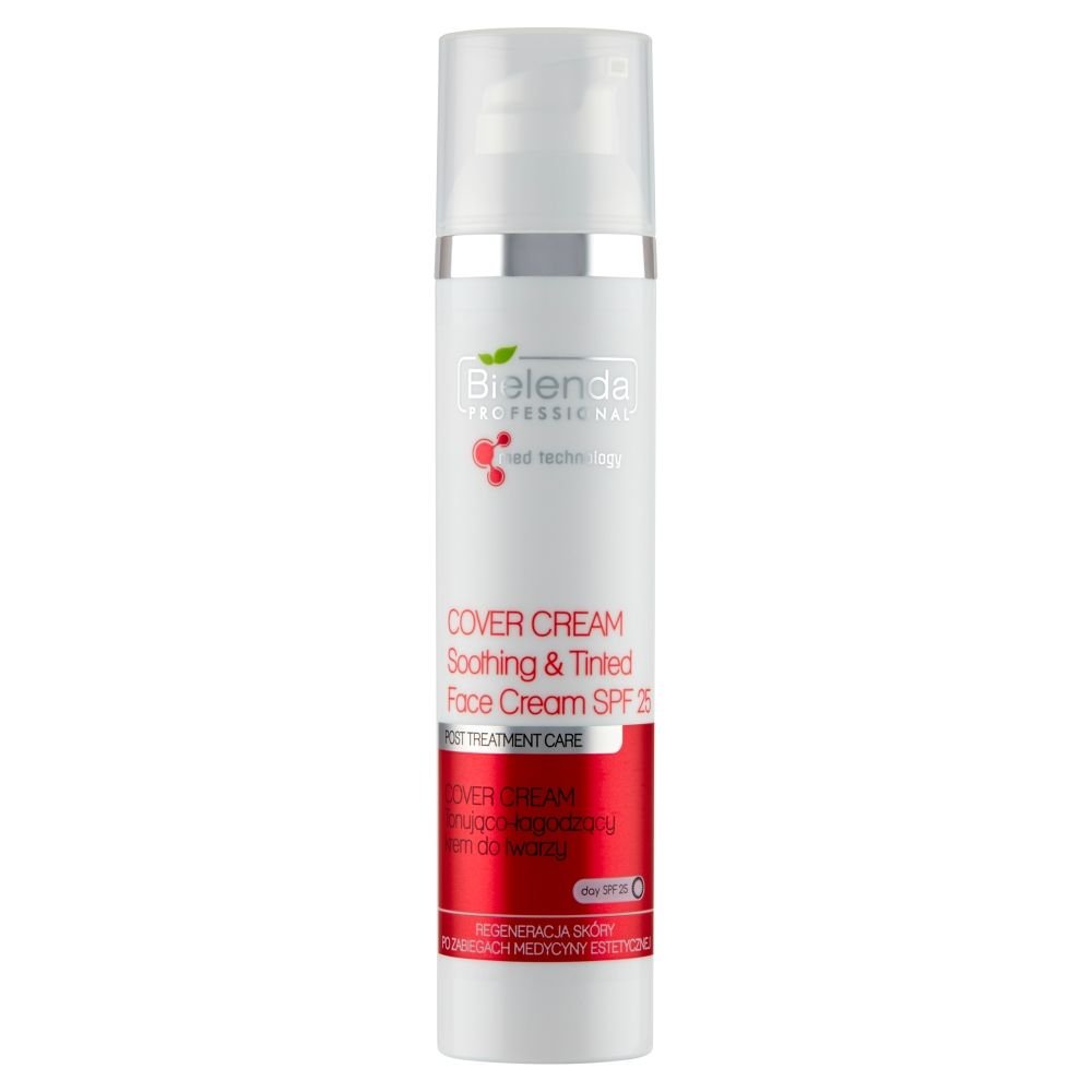 Bielenda Professional Bielenda Professional Cover Cream, Tonująco-łagodzący krem do twarzy SPF25, 100 ml — Inhaltsstoffe i ocena