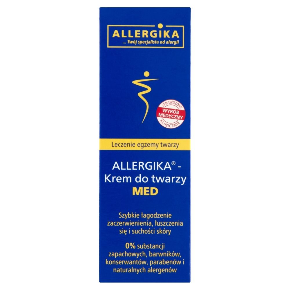 Nieznana Allergika, Creme, für das Gesicht MED, 50 ml