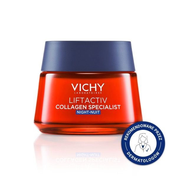 VICHY Vichy Liftactiv Collag.Specialist, Creme,für die Nacht, 50 ml