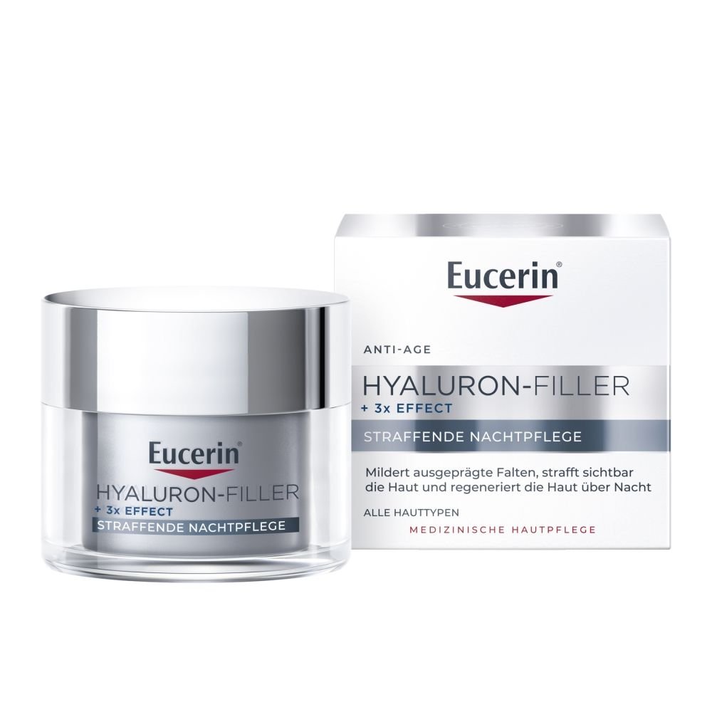 EUCERIN Eucerin Hyaluron Filler+3x Effect, Creme,für die Nacht, 50 ml