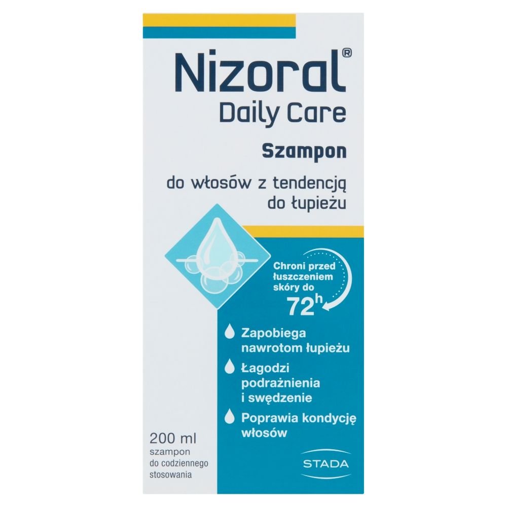 Nizoral Nizoral Daily Care, szamp.,do wlos.z tend.do lupiezu, 200 ml