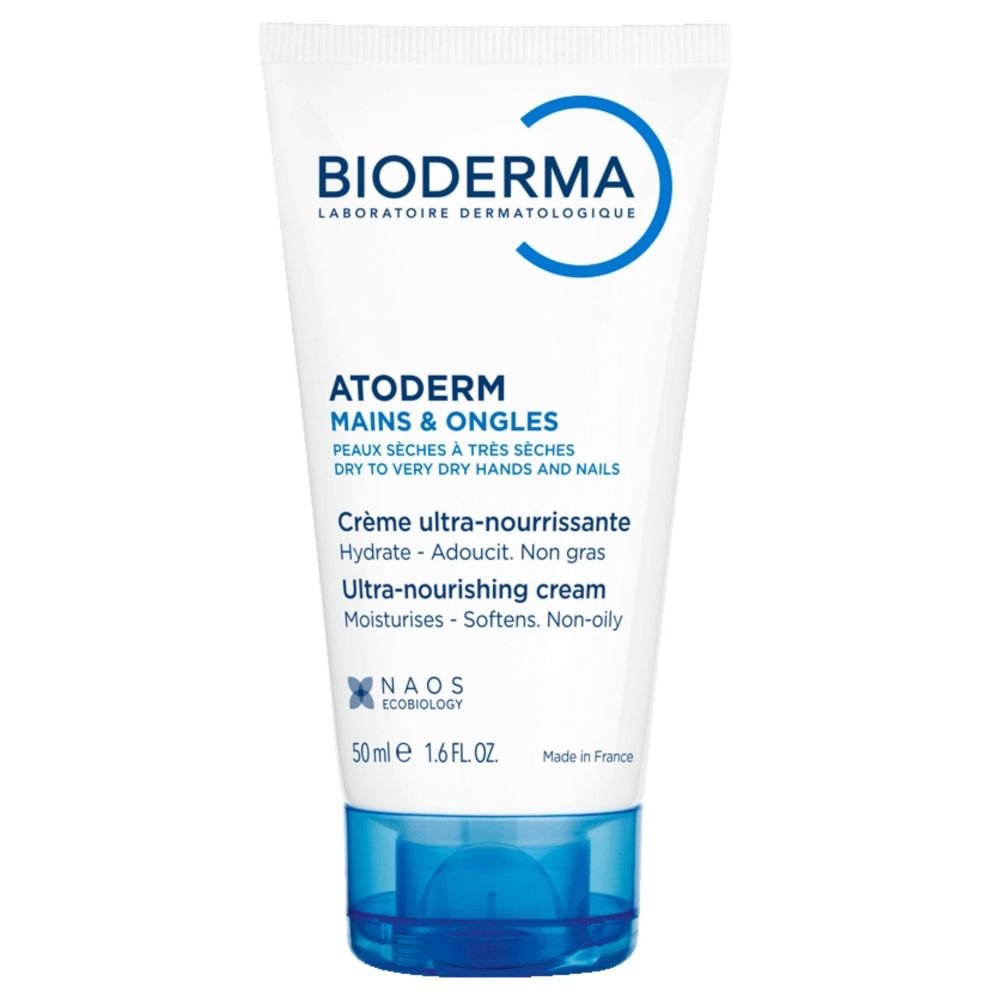 BIODERMA Bioderma Atoderm, ultraodżywczy krem do rąk i paznokci, 50ml — Inhaltsstoffe i ocena