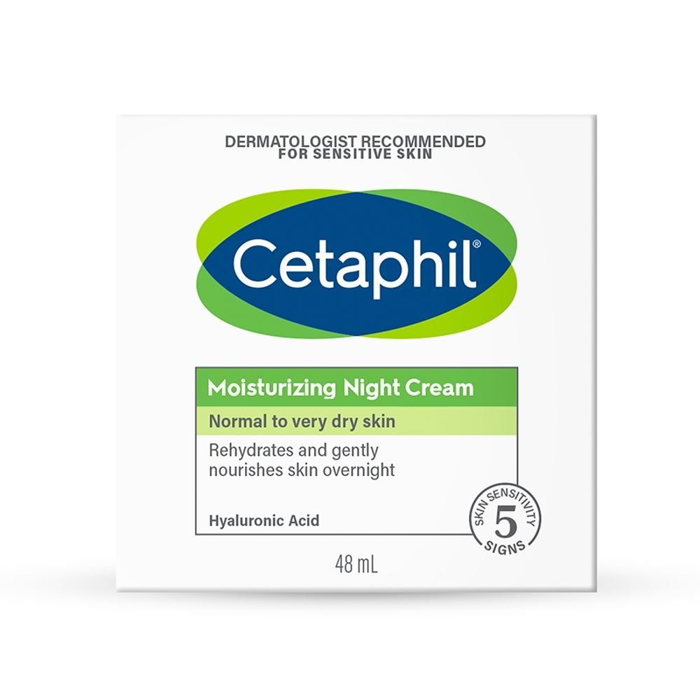 Nieznana Cetaphil, Feuchtigkeitscreme für das Gesicht für die Nacht, 48 ml