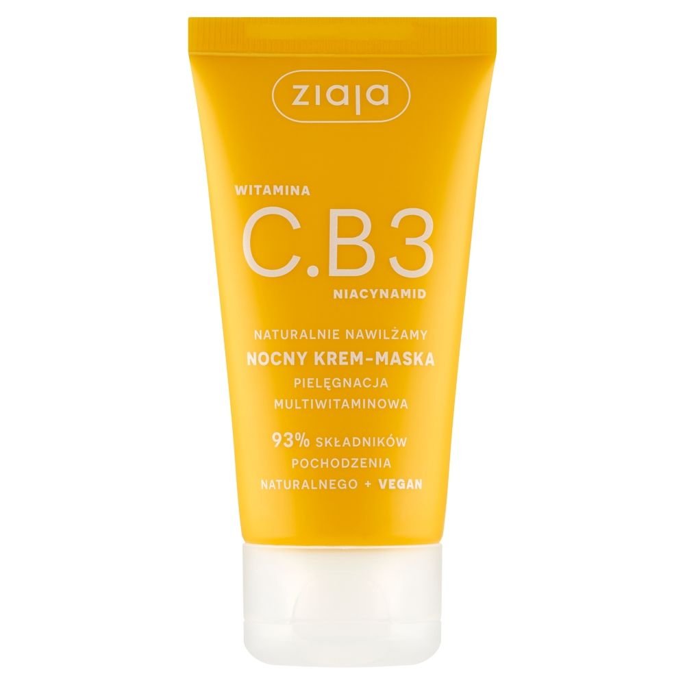 ZIAJA Ziaja Witamina C.B3 Niacynamid, nocny krem-maska, 50 ml — Inhaltsstoffe i ocena