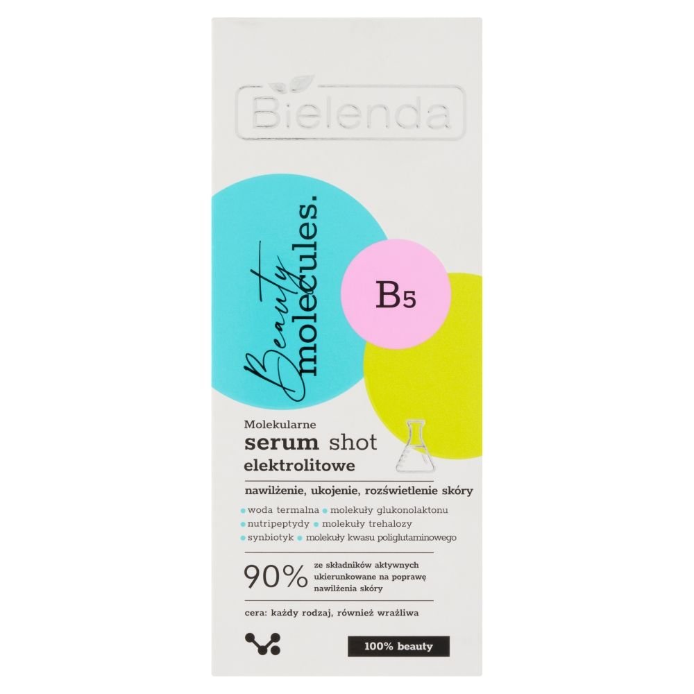 Bielenda Bielenda Beauty Molecules, Molekularne serum shot elektrolitowe, 30 g — Inhaltsstoffe i ocena