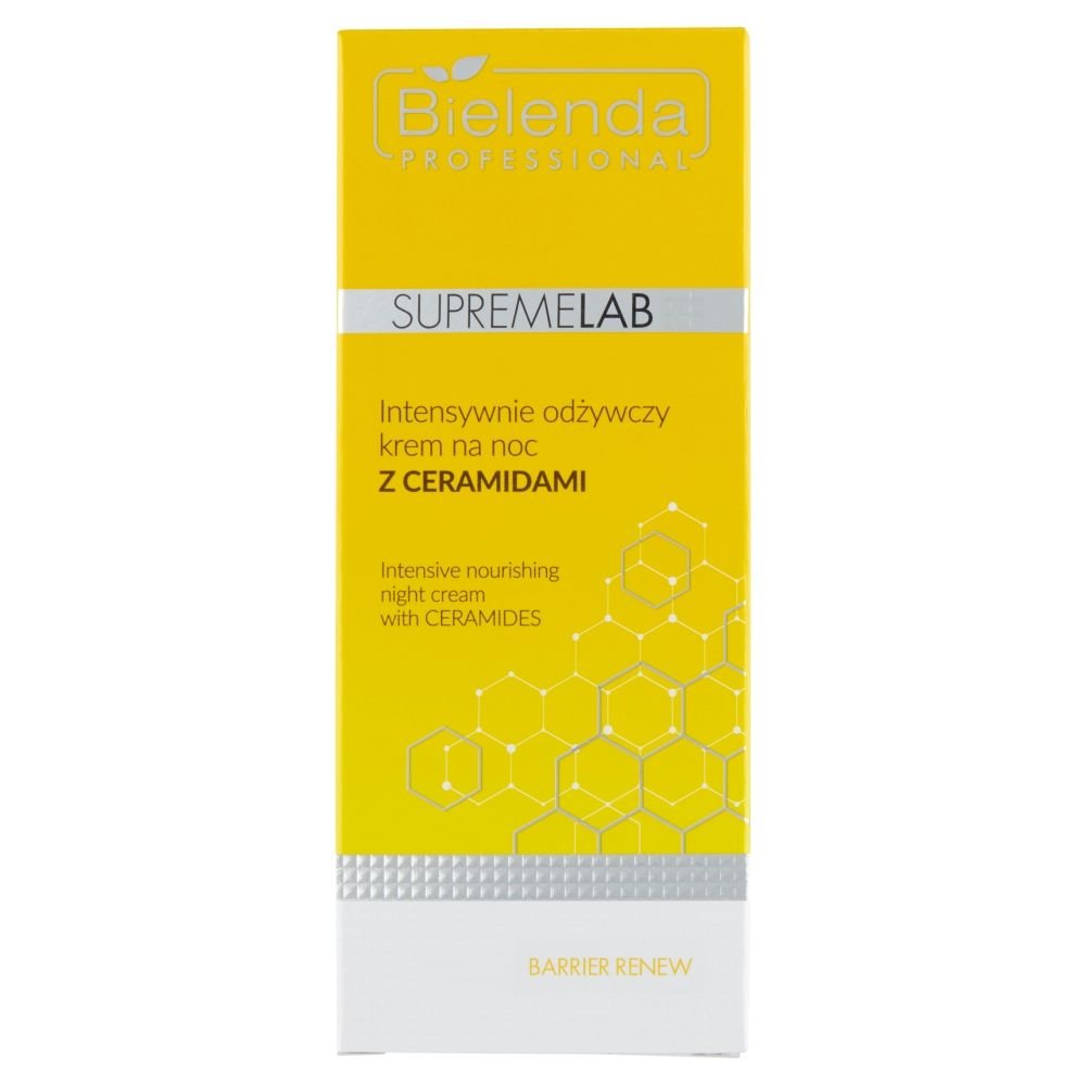 Bielenda Professional Bielenda Professional Supremelab Barrier Renew, Intensywnie odżywczy krem na noc z ceramidami, 50 ml