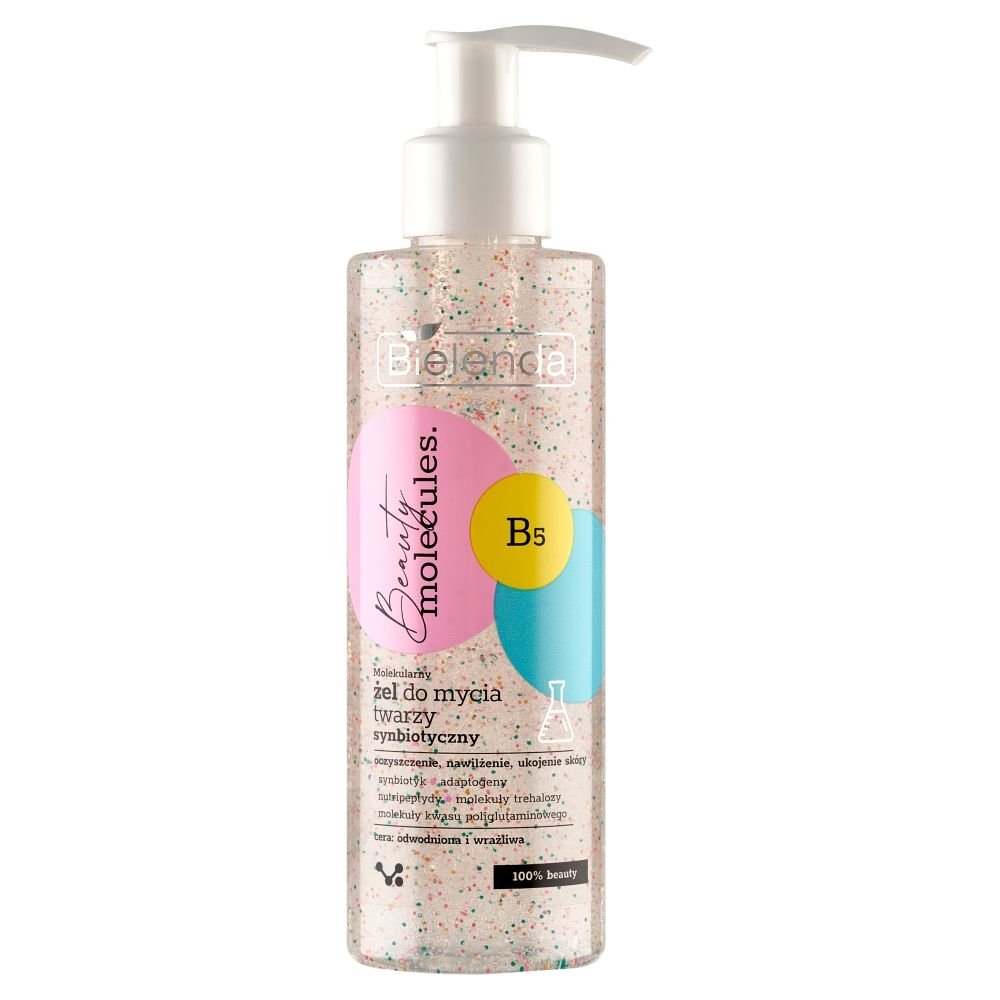 Bielenda Bielenda Beauty Molecules, Molekularny żel do mycia twarzy synbiotyczny, 195 g — Inhaltsstoffe i ocena