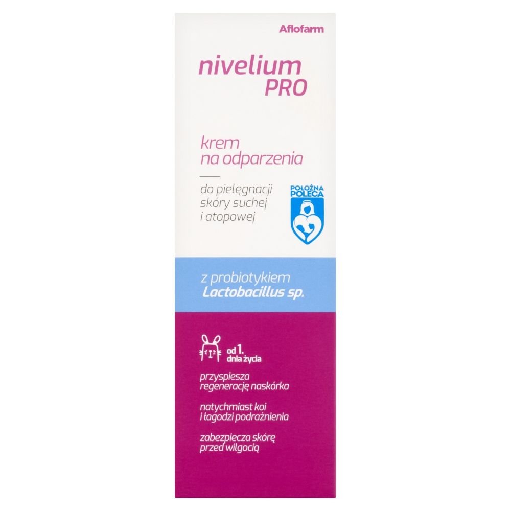 NIVELIUM Nivelium Pro, krem, na odparzenia, skóra sucha i atopowa, 100 g