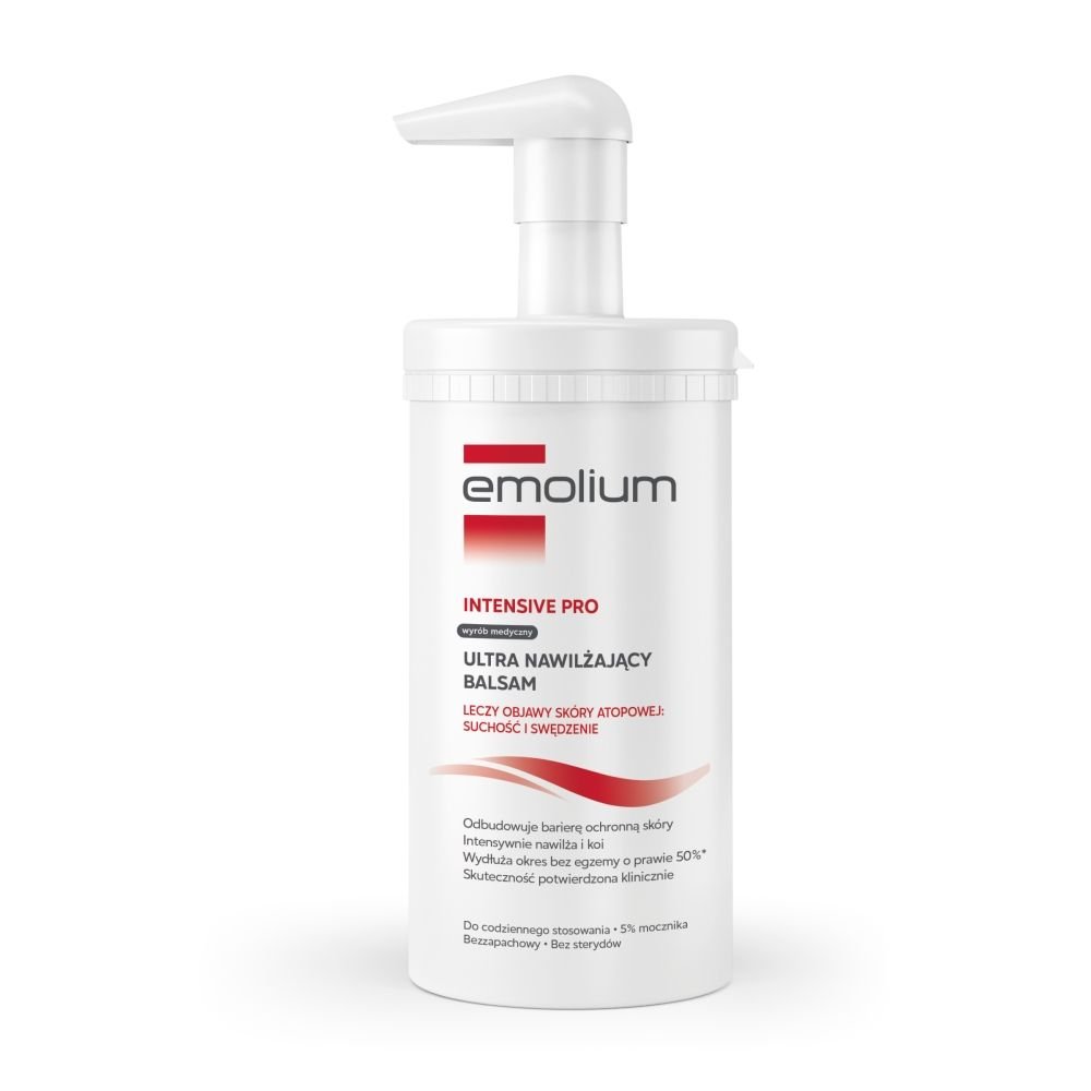Emolium Emolium Intensive Pro, balsam,ultra nawilzajacy, 500 g — Inhaltsstoffe i ocena