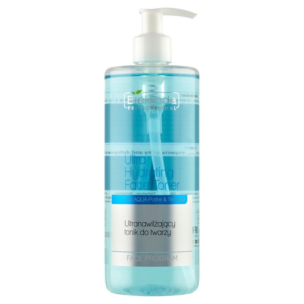 Bielenda Bielenda Professional, Ultranawilżający tonik do twarzy, 500 ml — Inhaltsstoffe i ocena