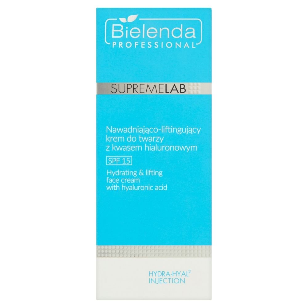 Bielenda Professional Bielenda Professional SupremeLab, Nawadniająco-liftingujący krem z kwasem hialuronowym, 50 ml — Inhaltsstoffe i ocena