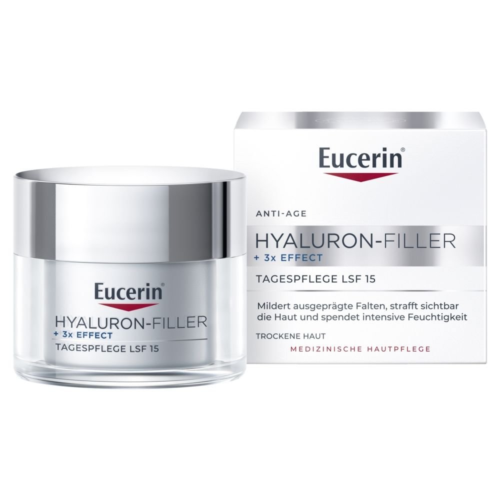 EUCERIN Eucerin Hyaluron Filler+3x Effect, Creme,n/dz,SPF15,s.su,50ml