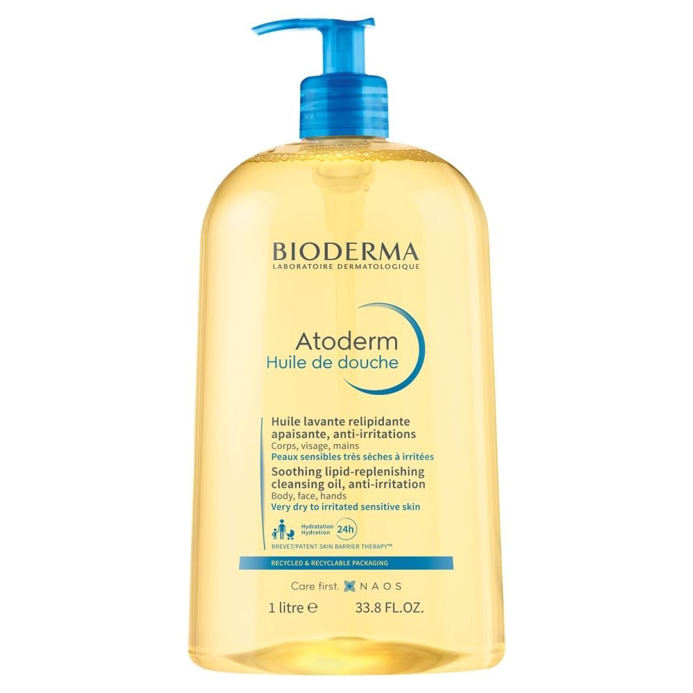 BIODERMA Bioderma Atoderm, Öl feuchtigkeitsspendend für das Bad, für die Dusche, 1000 ml — Inhaltsstoffe i ocena